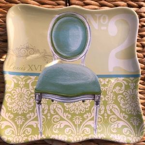 Paula Prass Chair Wall Hanging Ceramic Plate